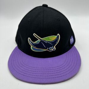 Tampa Bay Devil Rays SnapBack Throwback Baseball Hat - Youth
